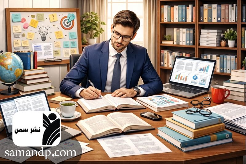 مراحل اصلی نوشتن کتاب دانشگاهی 